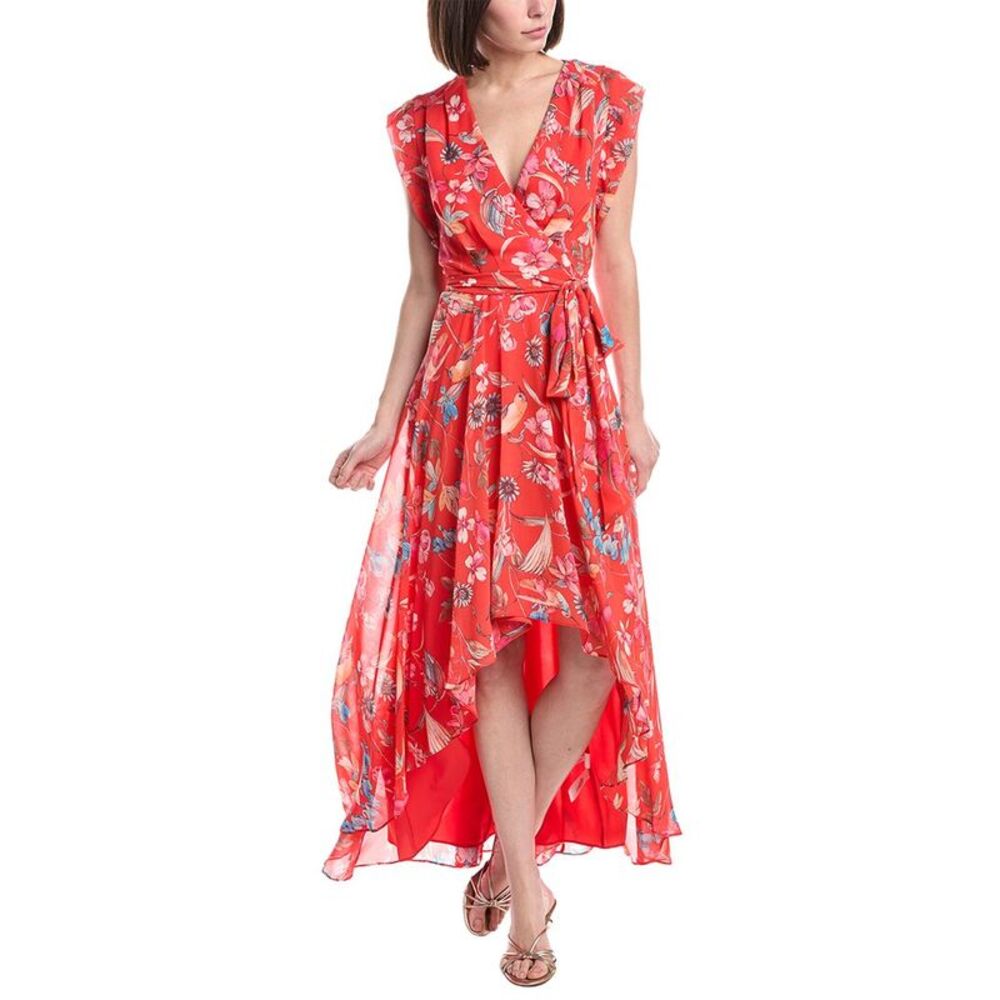 Eliza J Womens  Sleeveless Printed Midi Dress